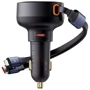 Зарядное устройство Baseus Car Charger USB-C Enjoyment Pro with Cable 60W Black (C00057802111-00)