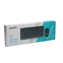 Комплект бездротовий A4Tech Fstyler FG1110 Wireless Grey: інтерфейс підключення USB