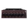 Плита комбинированная KLASS T6408E4 D.BROWN: Размеры 85x60x60 см (ВхШхГ)