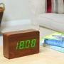 Смарт-будильник Gingko Brick Англія на акумуляторі дерево вишня (GK15G8) фото 3