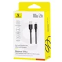 Кабель Baseus USB Cable to USB-C Silky Series 100W 2m Black (P10377703113-01) фото 4