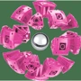 Конструктор магнитный Geomag KOR Pantone Pink (PF.800.674.00) фото 8