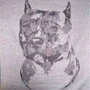 Плед Love You Dog 140x200 хлопок: Цвет серый