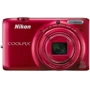 Nikon Coolpix S6500 Red: Количество эффективных мегапикселей 16