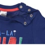 Футболка H&M 7Z4953275 80 см синяя: Пол Мальчик