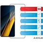 ACCLAB Tempered Glass Full Glue Black for Xiaomi Poco X6 Pro: Цвет черный