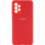 Аксесуар для смартфона Мобільний Case Silicone Cover Full Camera Red для Samsung A536 Galaxy A53 5G