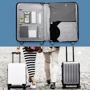 Чемодан Xiaomi RunMi Ninetygo PC Luggage 24'' M серый (6970055340083/6941413216906): Застежка Молния
