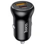 Зарядное устройство Hoco Car Charger USB+USB-C NZ5 PD+QC 5A 30W Black