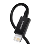 Кабель Baseus USB Cable to Lightning Superior Series 2.4A 2m Black (CALYS-C01) фото 3