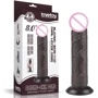 Фаллоимитатор LoveToy Sliding-Skin Dual Layer Dong 8" Black