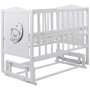 Дитяче ліжечко Babyroom Тедді T-02 білий (624692)
