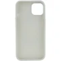 Чехол для iPhone TPU Case Bonbon Metal Style White for iPhone 14 Plus: Цвет белый