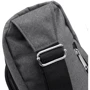 Мужская сумка-слинг DNK Leather темно-серая (DNK-JOKER№4-BAG-10): Тип ручки Плечевой ремень, Без ручки