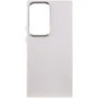 Чехол для телефонов TPU Case Bonbon Leather Metal Style White for Samsung S918 Galaxy S23 Ultra