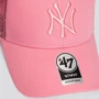 Женская бейсболка 47 Brand Flafship New York Yankees розовая (B-BRANS17CTP-RSB) фото 3