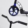 Самокат двухколесный Best Scooter с PU колесами, 1 амортизатором Black/Blue (99663): Тип тормоза ножной