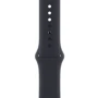 Apple Watch SE 44mm GPS+LTE Space Gray Aluminum Case with Midnight Sport Band (MKRR3): Экран OLED LTPO (1000 кд/м²) с технологиями Retina / 448x368 пикселей / защитное стекло Ion-X повышенной п