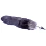 Анальная пробка S с хвостом BOSS of TOYS Boss Series Fox TAIL Black XXL, BS6400097