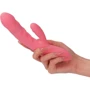 Вибратор-кролик Svakom Avery Strawberry Pink (с двигающимся стволом, движение вперед-назад)
