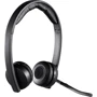 Навушники Logitech H820e Wireless Headset Stereo USB (981-000517): Тип конструкції накладні