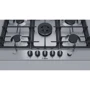 Варильна поверхня газова Bosch PCQ7A5M90R: Кількість конфорок 5