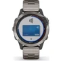 Смарт-часы Garmin Quatix 6 Titanium Grey with Titanium Band (010-02158-95): Интерфейсы подключения Bluetooth , Wi-Fi