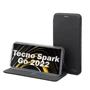 Чохол для телефона BeCover Book Exclusive Black для Tecno Spark Go 2022 (KG5m) (709047): Плівка в комплекті немає