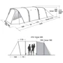 Палатка Easy Camp Palmdale 500 Lux Forest Green