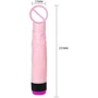Реалистичный вибратор LYBAILE Adour Club Flesh, 22,5 см