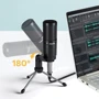 Микрофон Maono AU-PM360TR Black: Способ подключения проводной