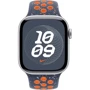 Apple 42mm Blue Flame Nike Sport Band - S/M (MYJW3ZM/A): Совместимость Apple Watch 42mm, Apple Watch 38mm, Apple Watch 40mm, Apple Watch 41mm