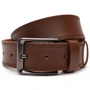 Мужской ремень Borsa Leather коричневый (V1125FX55-brown)