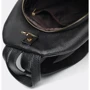 Женский рюкзак Borsa Leather черный (K1162-black): Фактура Матовая, Зернистая