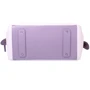 Жіноча сумка саквояж Laskara рожева (LK-DS264-pink-purple): Тип ручки З двома ручками, Коротка ручка