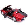 Машина металлическая Jada Chevrolet Corvette Stingray (1969) + фигурка Харли Квинн Красная1:24 (253255019) фото 11
