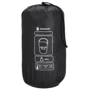 Спальний мішок Springos 2 в 1 CS0042 +8 ...+20 °C R Black/Grey: Тип одеяло с капюшоном