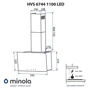 Вытяжка Minola HVS 6744 BL 1100 LED фото 10