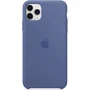 Чохол для iPhone TPU Silicone Case Linen Blue for iPhone 11 Pro: Колір синій