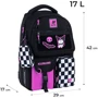 Рюкзак Kite HK25-2587M-2 Education Teens 2587M Kuromi: Корпус рюкзака Мягкий