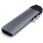 Адаптер Satechi Adapter USB-C to USB-C+micro SD+HDMI+2xUSB3.0+RJ45 Space Grey (ST-TCPHEM): Інтерфейс підключення USB-C
