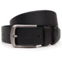 Мужской ремень Borsa Leather черный (V1125DPL04-black)