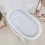 Люлька дитяча Micuna Nacelle White/Beige еко-шкіра біло-кремова (MO-1782NACELLE WHITE B): Матеріал дерево