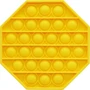 Игрушка-антистресс Pop-It Sibelly Mono Восьмиугольник Желтый