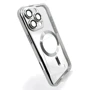 Чехол для iPhone BeCover Chrome Case with MagSafe Silver for iPhone 16 Pro Max (712088): Цвет серебристый