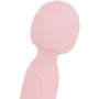 Вібромасажер Good Vibes Only - SIMI Double-Sided Wand Vibrator Soft Silicone - Pink