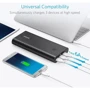 Зовнішній акумулятор ANKER Power Bank PowerCore+ 26800mAh QC3.0 Black (A1374H11): Ємність батареї, мАг 26800