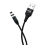Кабель Hoco USB Cable to Lightning U76 Fresh 2A 1.2m Black