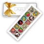 Набор Laviva Chocolate Праздничный 1700 г (UA-0112): Вкус Имбирь, Молочный шоколад, Белый шоколад, Черный шоколад, Миндаль