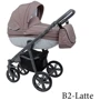 Універсальна коляска (2в1) Roan Bass B2-latte-white